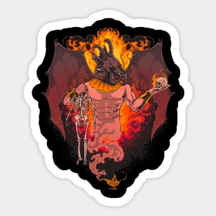 Demon Genie Sticker